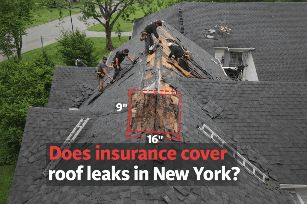 Does Insurance Cover Roof Leaks in Albany New York?